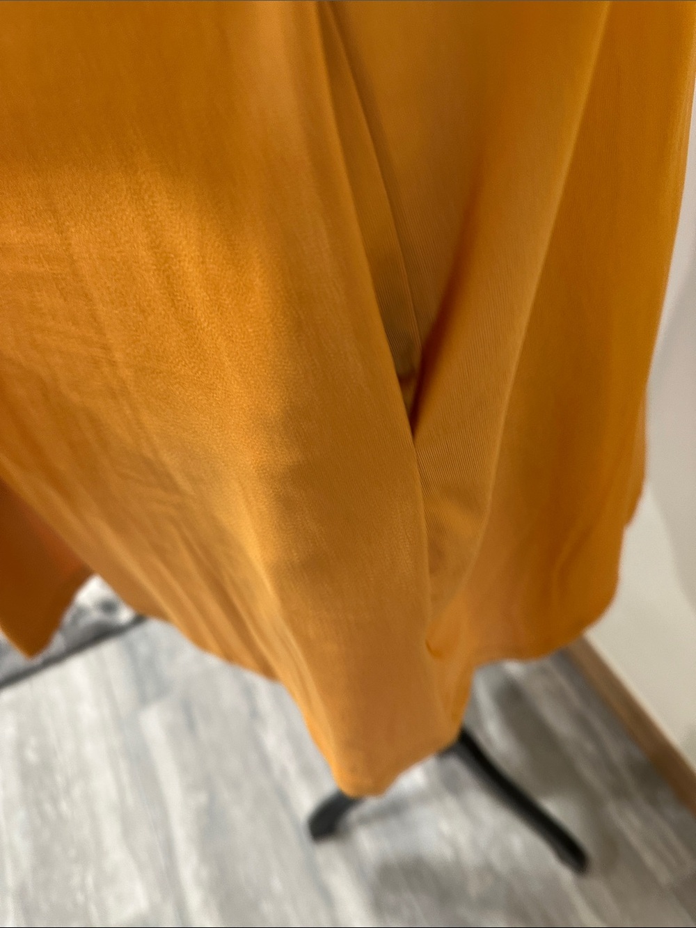 Zenana Outfitters Sleeveless Open Front Tunic Vest - Mustard Yellow - Picture 2 of 4